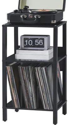 Immagine prodotto di Tavolo da stampante a 3 piani, con rotelle e senza cassetto, di colore bianco