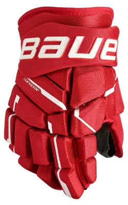 Obrázek produktu pro Rukavice Bauer Supreme M5 Pro Senior červené 15 palců