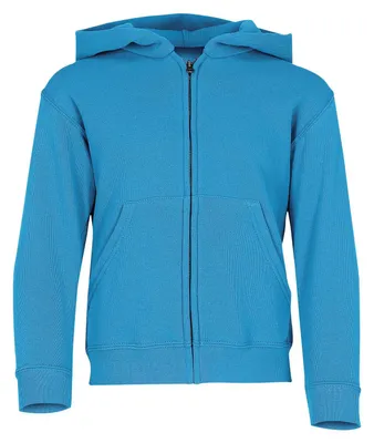 Produktbild von KIDS CLASSIC HOODED SWEAT JACKET  | Kinder Kapuzenjacke mit Doppelkapuze, verdecktem Metall-Reißverschluss & Vordertaschen, Jungen & Mädchen