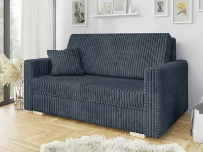 Obrázek produktu pro Dvoumístná rozkládací pohovka PENN 2 - modrá