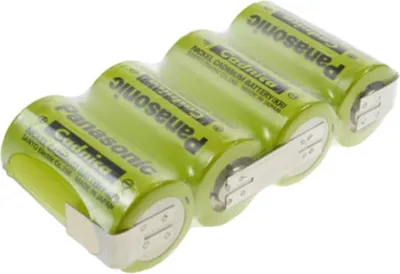 Produktbild von Panasonic 4,8V 1800mAh - F1x4  LF Z-Form  Zelle Sub-C, KR-1800SCE