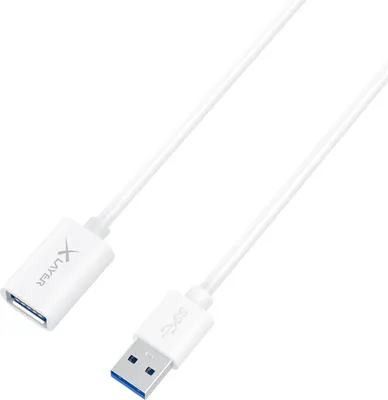 Produktbild von Xlayer Kabel Colour Line Verlängerungskabel USB to USB 1.5 m