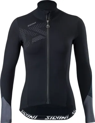 Produktbild von Silvini Calvana Trikot WD1618 Damen gefüttert schwarz-grau größe XL 3120-WD1618-08125