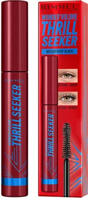 Obrázok produktu pre Rimmel Wodoodporny i zwiększający objętość tusz do rzęs 003 Black, 8ml
