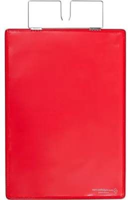 Produktbild von DJOIS Kennzeichnungshülle 165003 A4 hoch PVC rt 10 St./Pack.