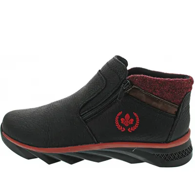 Produktbild von Rieker B1682-00 (41/schwarz-bordeaux-brown)