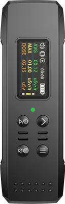 Produktbild von Tragbarer Detektor fuer nukleare Strahlung, Handgefuehrter Geigerzaehler, 0,96-Zoll-TFT-Display, Geraet zur Erkennung von Roentgen- und ŠÖStrahlen, Echtzeitalarm fuer durchschnittliche kumulative Dosis, Radioaktivitaetstester fuer den Haushalt