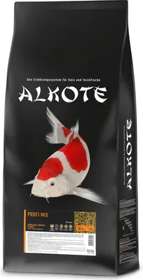 Produktbild von Allco Profi Mix, Teichfische, Trockenfischfutter, Granulat, Vitamin A, Vitamin C, Vitamin D3, Vitamin E, Kalzium, Kupfer, Jod, Eisen, Manganese, Phosphorus, Natrium, Zink, 38%