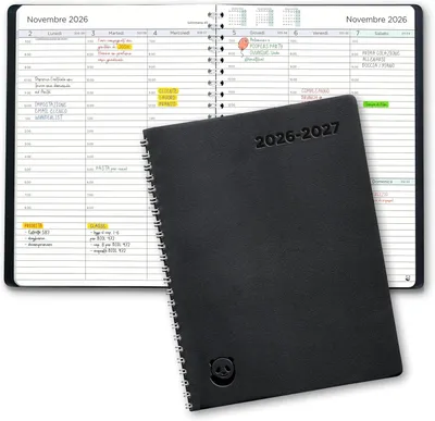 Produktbild von Kalender 2026 2027 A5, Wochenplaner, für Studium