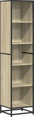 Produktbild von vidaXL Bücherregal Sonoma-Eiche 40x35x170,5 cm Holzwerkstoff