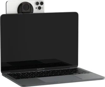 Produktbild von Belkin iPhone Halterung mit MagSafe für MacBook & Notebook, Schwarz,