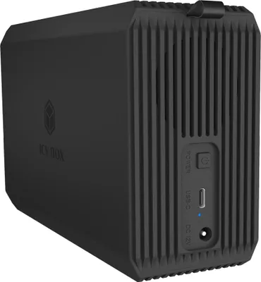 Immagine prodotto di Icy Box IB-RD3720-CU3 Raid System IcyBox für 2-Bay 2,5''/3,5'' SATA HDD/SSD