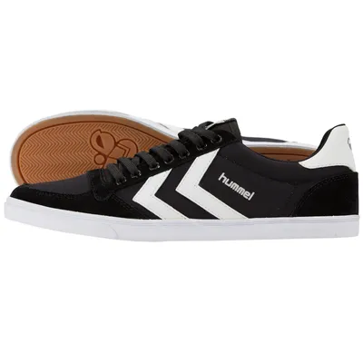 Produktbild von Hummel Slimmer Stadil Low - Black/White Kh - 45