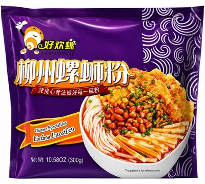 Produktbild von Haohuanluo Instantnudeln Liuzhou Luosifen 300g, KI-generiertes Bild