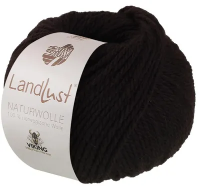 Produktbild von Lana Grossa - Landlust Naturwolle 0012 schwarzbraun