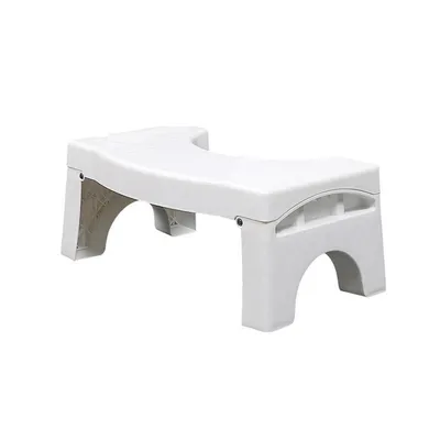 Produktbild von Toilettenhocker Fußhocker, Faltbarer Hocker für den Heimgebrauch, Toilettensitz-Fußhocker für Schwangere, Kinder-Hilfsfußhocker