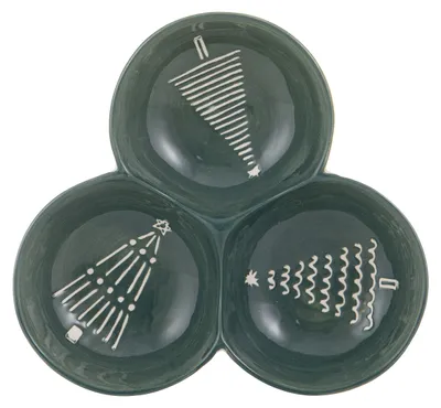 Imagen del producto de Ladelle Christmas Evergreen 3-teilig Schale 17x17x4cm 72005