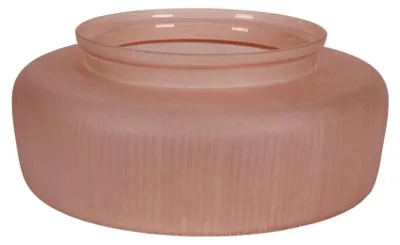 Imagen del producto de Jarrón Ruby, modelo L, 49 cm de alto - Color rosa - Vidrio