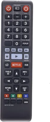 Produktbild von Ersatz Fernbedienung für Samsung BD-FM59ZA Blu-Ray Player