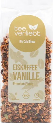 Produktbild von teeverliebt – Eiskaffee Vanille Cold Brew | 100g | Premium Eistee