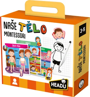 Obrázek produktu pro HEADU CS: Montessori Naše tělo