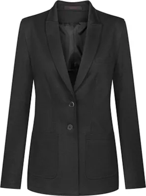 Produktbild von Greiff CASUAL Damen Jersey-Longblazer Regular Anthrazit meliert 50