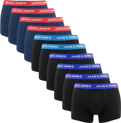 Produktbild von Jack&Jones - Herren - Boxershort Jaclee 10-Pack - Schwarz - Gr. M