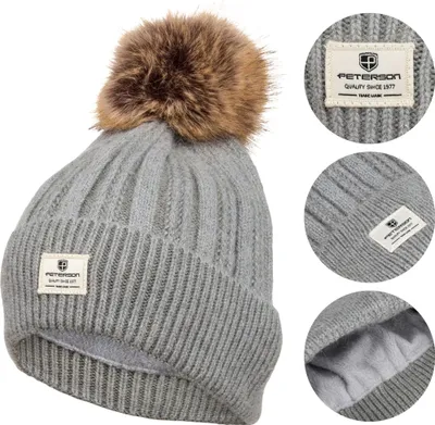 Produktbild von PTN HAT-09-7798 graue Kappe