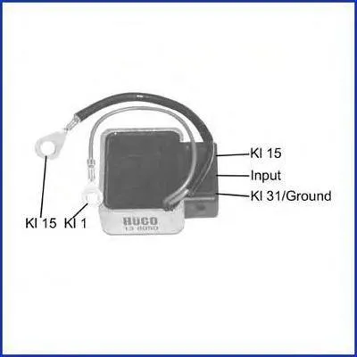 Produktbild von HITACHI 138050 Zündmodul Zündanlage für AUDI 80 Limousine (8C2, B4) 80 Avant (8C5, B4) A6 Avant (4A5, C4) 100 Avant (4A5, C4)