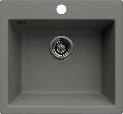 Produktbild von LINDBERGH® Granitspüle Grau "COL33" inkl. Siphon Einbauspüle Küchenspüle KÜCHE Spüle