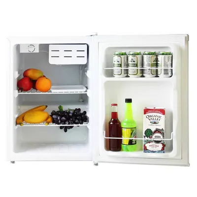 Produktbild von Minibar-Khlschrank ARIELLI ARS-87LNE, 2 Ablagen, Volumen 66 l, Geruschpegel 41 dB, H 63 cm, , Wei