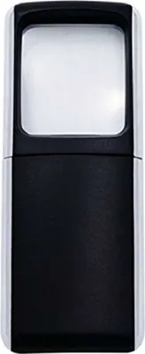 Produktbild von WEDO Lupe 2717501 4,7x11,8x1,4cm LED schwarz +Batterien