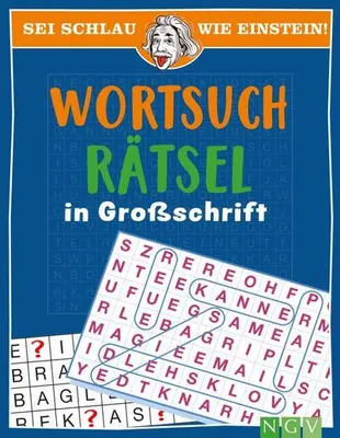 Produktbild von Sei schlau wie Einstein! - Wortsuchrätsel in Großschrift