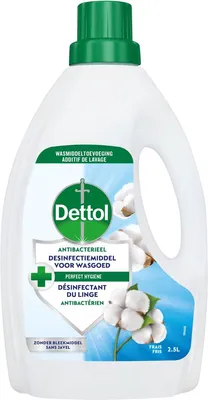 Produktbild von Dettol Antibakterielles Desinfektionsmittel für Wäsche – Frisch – Wäschezusatz – 2,5 l