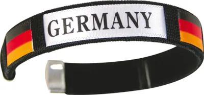 Produktbild von Deutschland Fan Armband mit Flaggen EM Fußball Europameisterschaft Einheitsgröße