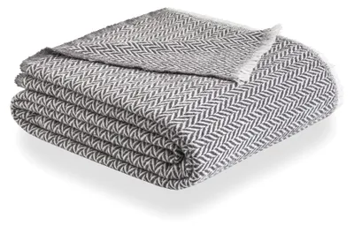 Produktbild von Todocama PRCMAMSGROS180X240 Extra weiche Baumwolldecke, Mehrzweck-Tagesdecke, Sofaüberwurf (180 x 240 cm, dunkelgrau)
