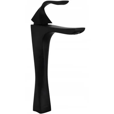 Image de Estrella mitigeur de lavabo noir haut (72310-70)