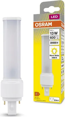 Produktbild von OSRAM Kompaktleuchtstofflampe DULUX D G24 d-1 13 W matt