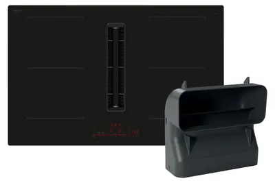 Produktbild von Set PVQ811HGA6 (HEZ9VDSB4 + PVQ811H26E), Autarkes Kochfeld (schwarz, 80 cm, mit integriertem Dunstabzug, Home Connect)