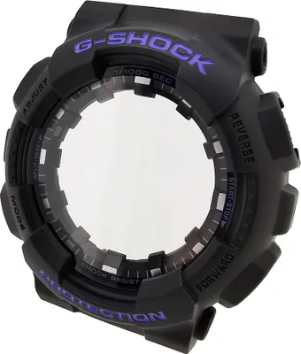 Produktbild von Casio G-Shock Gehäuse GMA-S140 schwarz CASE/CENTER ASSY Mineralglas