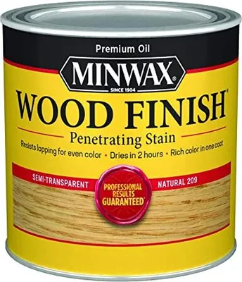 Produktbild von Ölbeize für Holz MINWAX Wood Finish 236 ml NATURAL  – innen, schnelltrocknend  236ml NATURAL