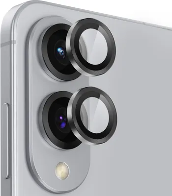 Immagine prodotto di Enkay, protezione per fotocamera per Samsung S25 Edge in vetro temperato e cornice in alluminio, nero