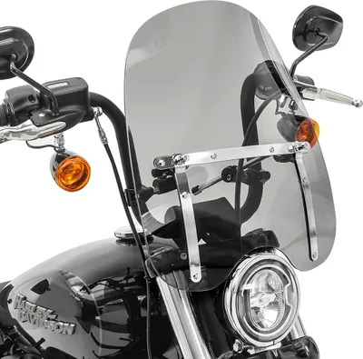 Zdjęcie produktu dla Szyba przednia CW1 do Honda Shadow VT 125/ 600/ C, Rebel 500 przyciemniana na ciemno