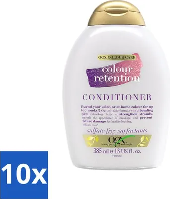 Produktbild von OGX Farberhaltungs-Conditioner für coloriertes Haar, 385 ml - Vorteilspack - 10 Stücke