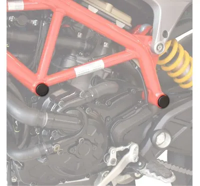Produktbild von PUIG 9634N Verkleidungsaufsätzte  passend fuer DUCATI HYPERMOTARD 939 Schwarz