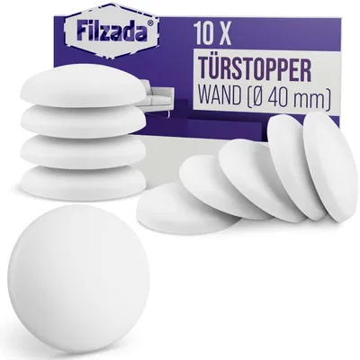 Produktbild von 10x Türstopper Türpuffer Ø40mm Selbstklebend Wandpuffer Schutzpuffer