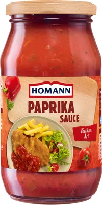 Zdjęcie produktu dla Homann Bałkański sos paprykowy z pomidorami i papryką 400ml