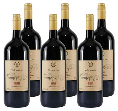 Produktbild von Valmarone Merlot IGP -trocken- (6 x 1,5L)
