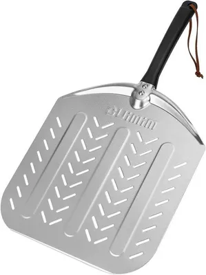 Obrázek produktu pro Děrovaná škrabka na pizzu - Hliníková škrabka na pizzu - 30,5 cm