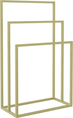Produktbild von vidaXL Handtuchständer Golden 48x24x79 cm Eisen